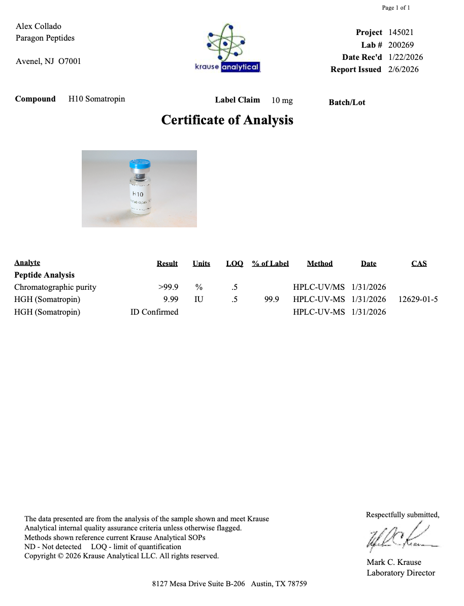 HGH-191AA 100IU Kit